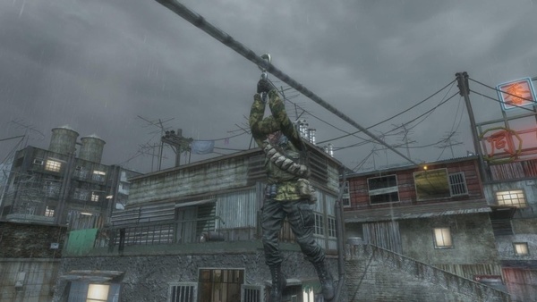 Call of Duty: Black Ops : Eine Besonderheit in der Map »Kowloon« sind die Seilrutschen.