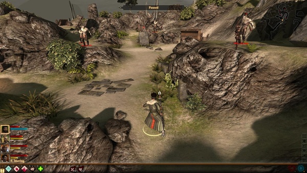 Dragon Age 2 : Durch das zerklüftete Gelände können die Speerwerfer nervig werden.