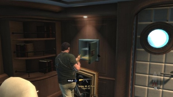 Max Payne 3: Goldene-Waffen-Guide : Max Payne 3 -- Fundorte der goldenen Waffen und Hinweise: Kapitel 11.