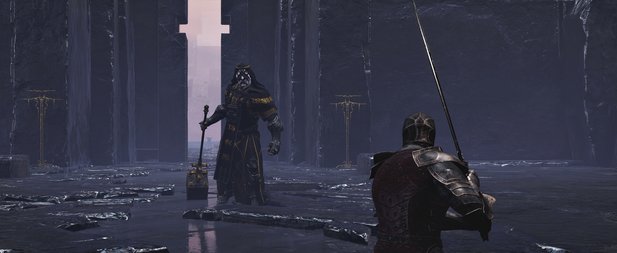 Third person, thick swords and powerful bosses? Mortal Shell really looks like Dark Souls.