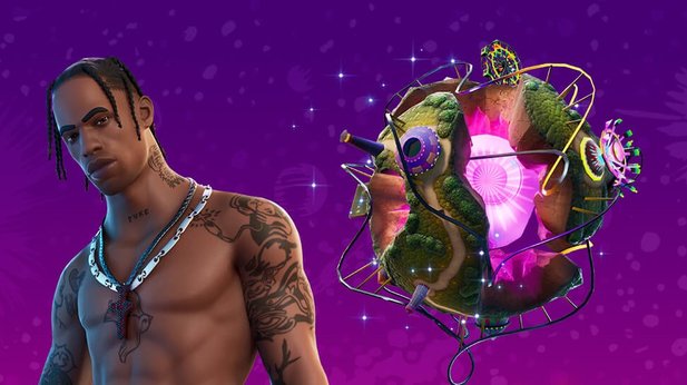 US superstar Travis Scott gave one of his most spectacular concerts ... in Fortnite!